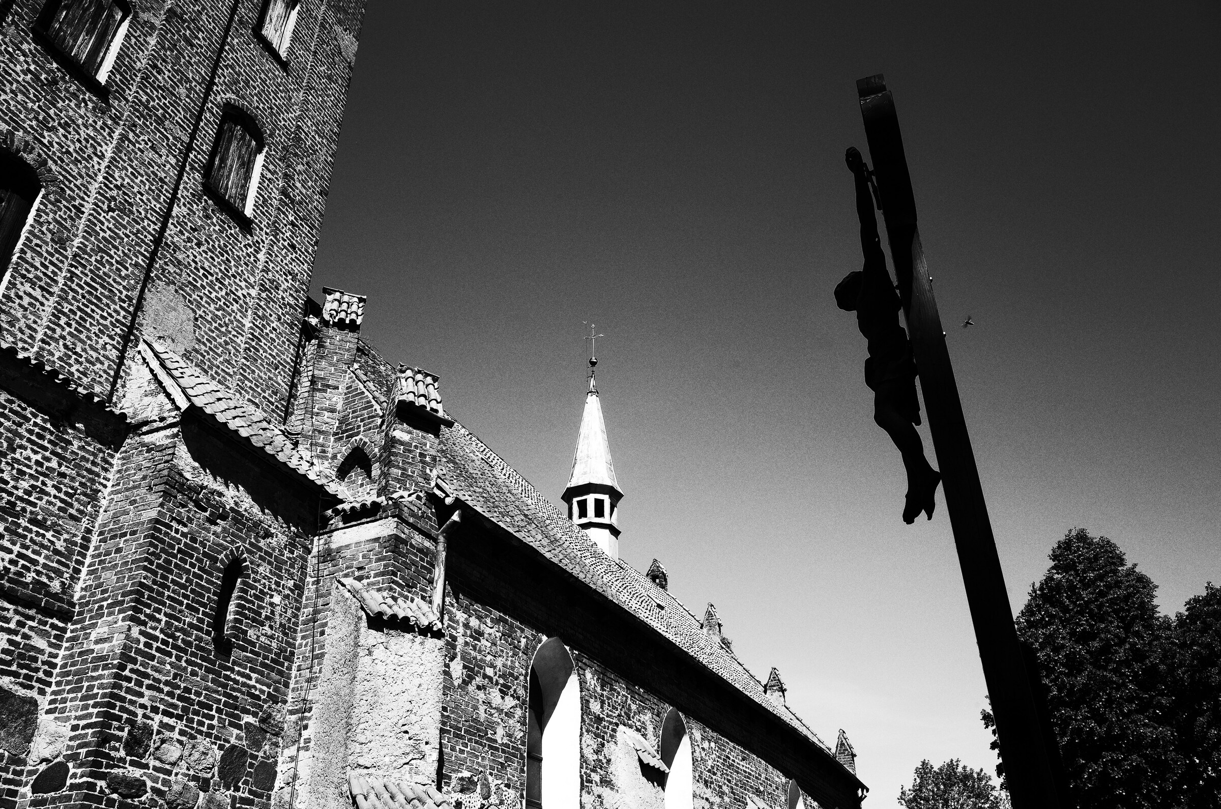 Jesus im Hinterhof