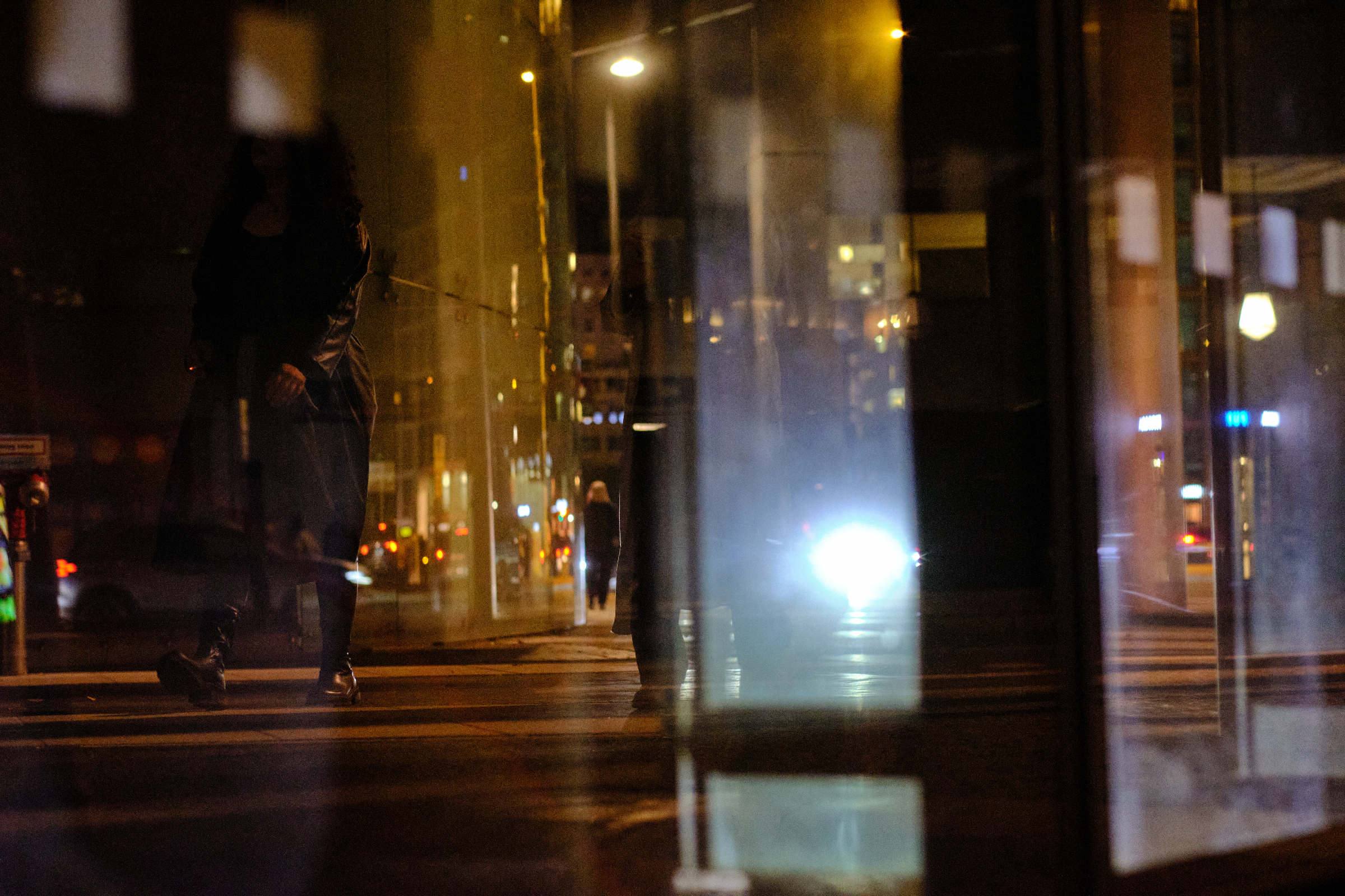 Reflected Passersby III