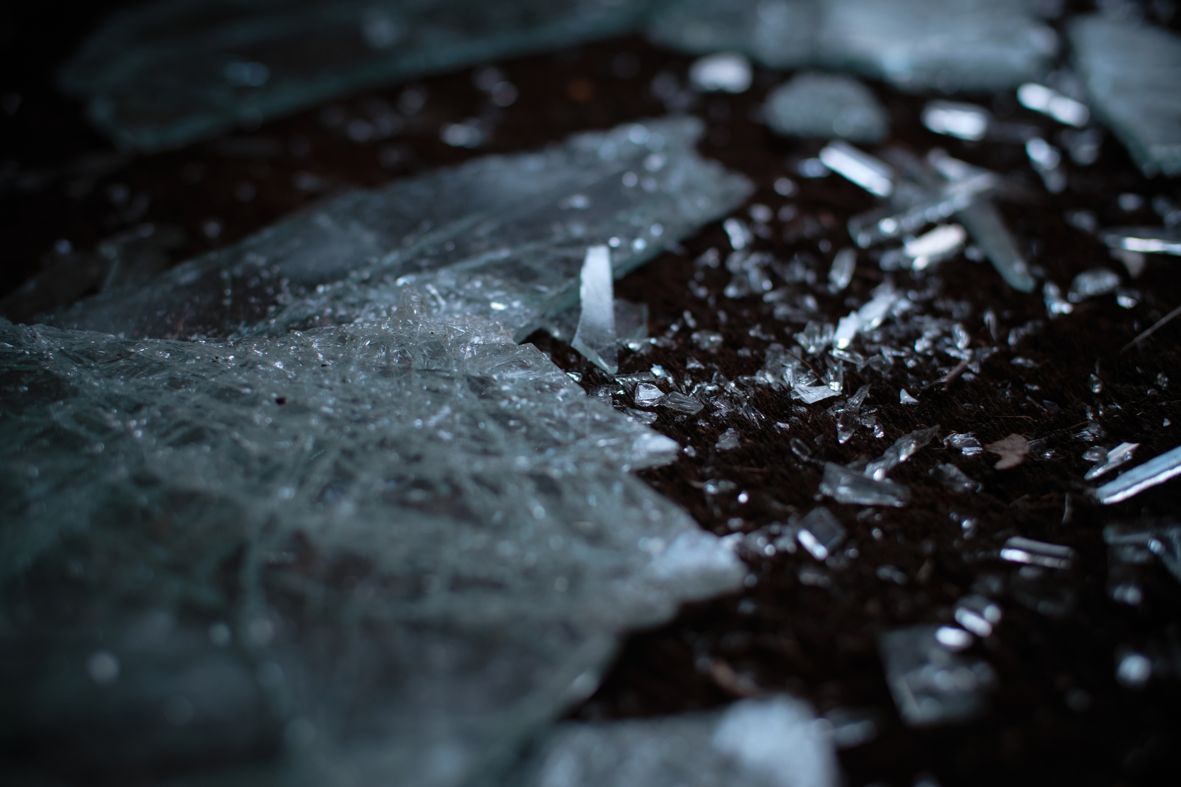 Broken Closeup