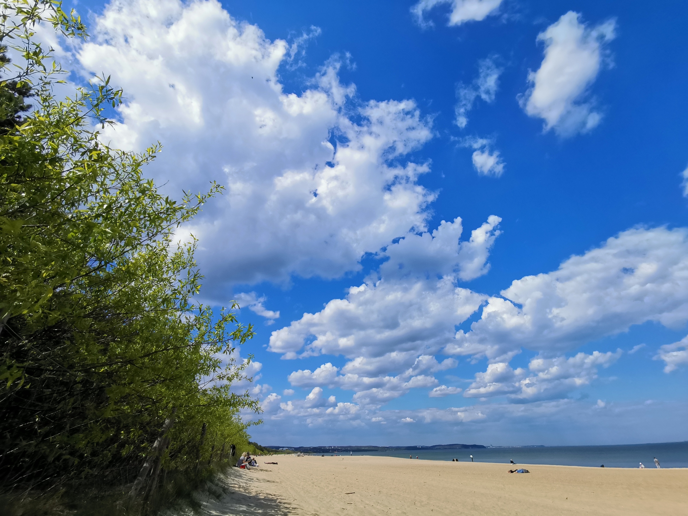 Ostsee Gdansk im April 2024