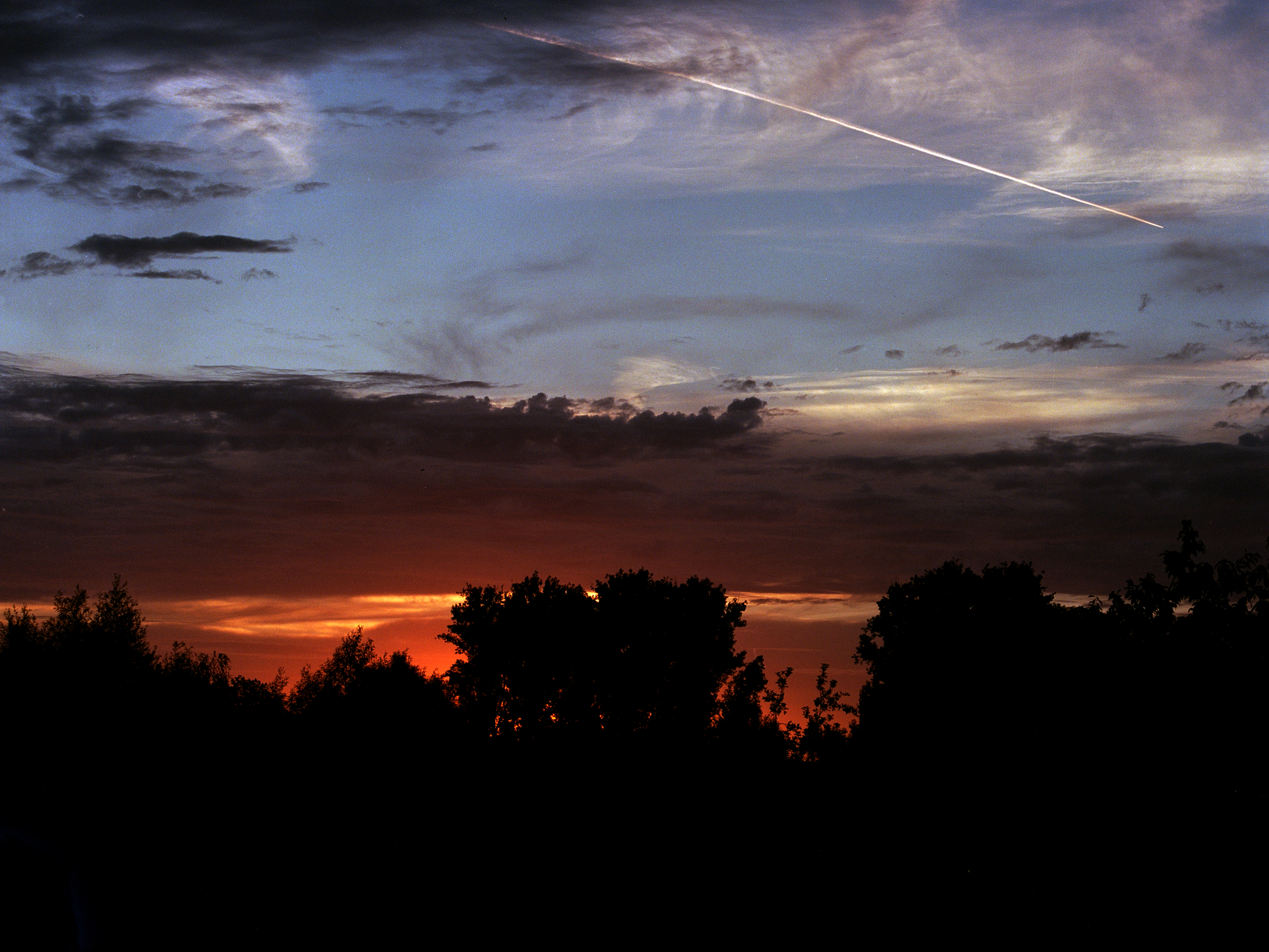 Wolken und Licht