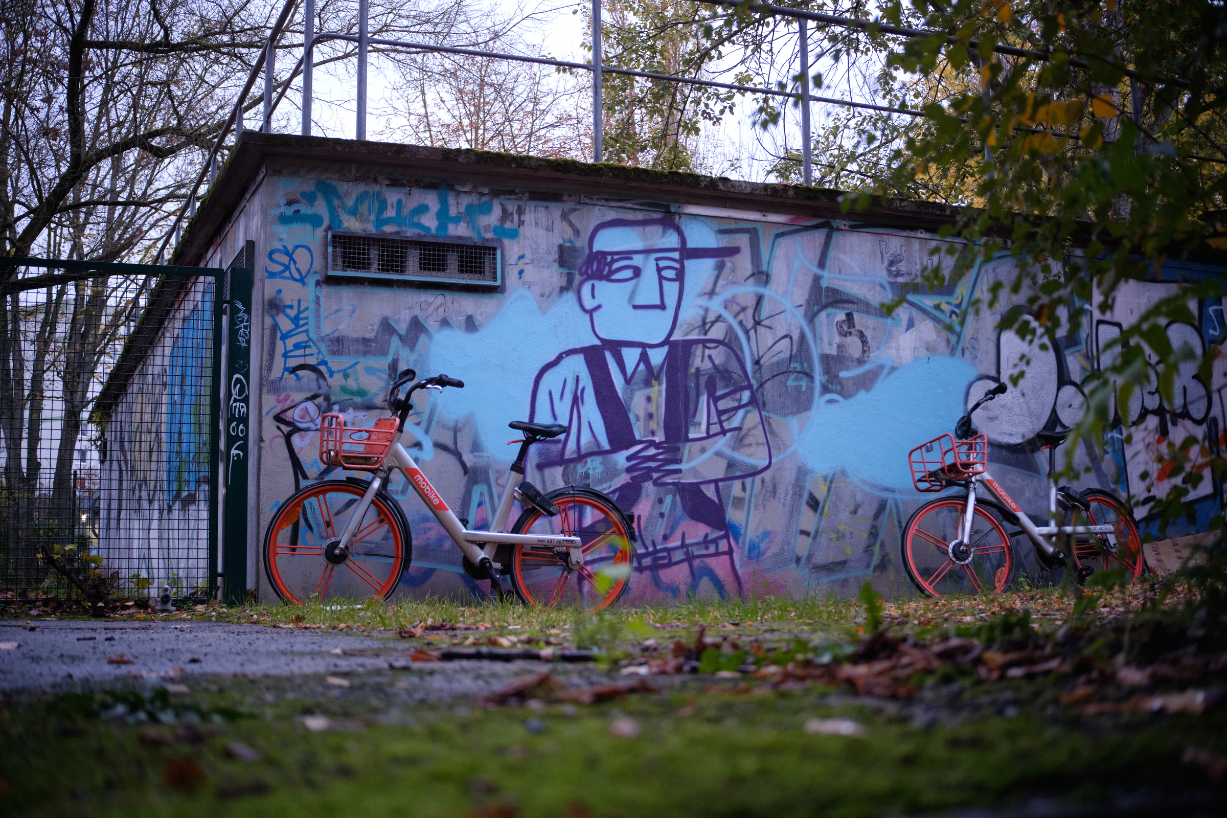 A Shady Dude And His Bikes