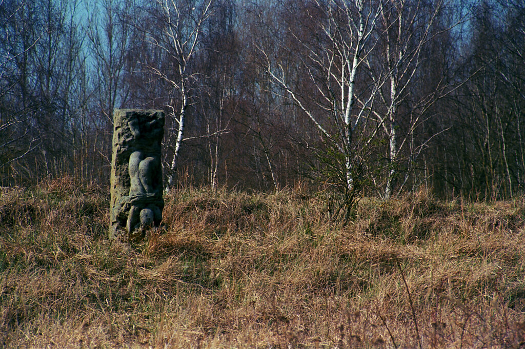Sandstein-Skulptur