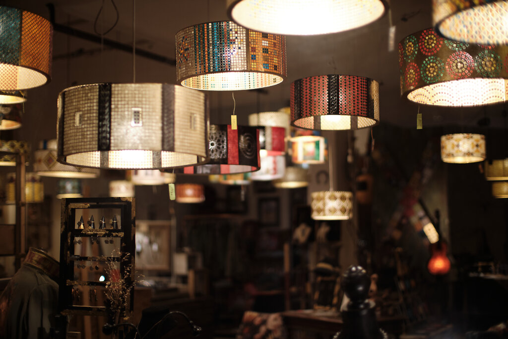 Colourful Lamps